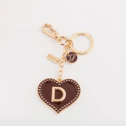 Portachiavi Metallo Donna - Heart letters keycha